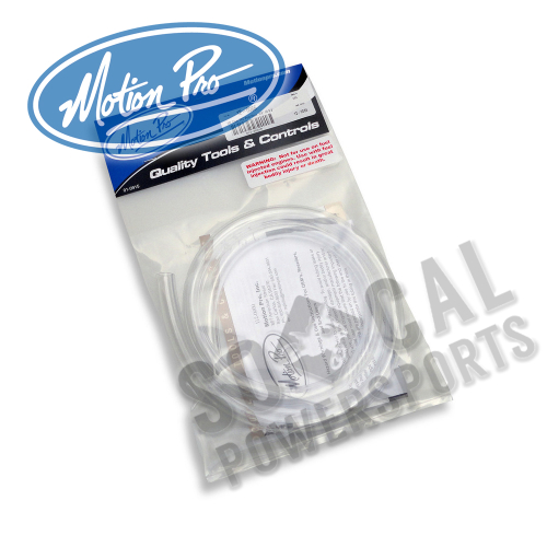 Motion Pro - Motion Pro Clear PVC Fuel Line - 3/8in. ID x 9/16in. OD - 12-0066