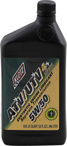 Klotz Oil - Klotz Oil ATV/UTV Synthetic 4T Engine Lubricant - 5W50 - 1qt. - ATVUTV-550