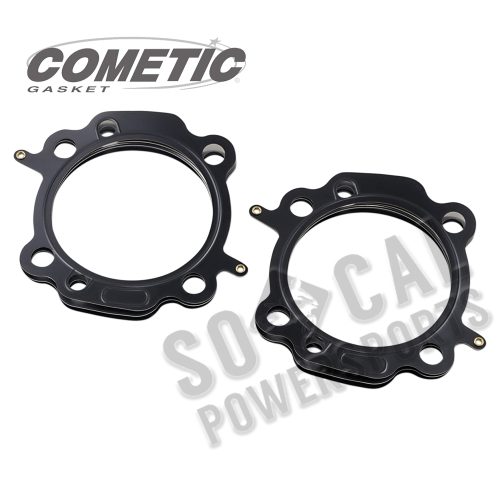 Cometic Gasket - Cometic Gasket HD Twin Cooled Head Gaskets - 3.937in. Bore - .040in. MLS - C10083-040