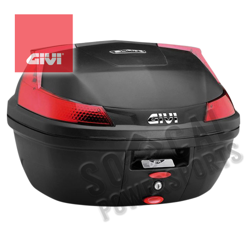 GIVI - GIVI Monolock B37 Blade with Red Lenses - B37NA