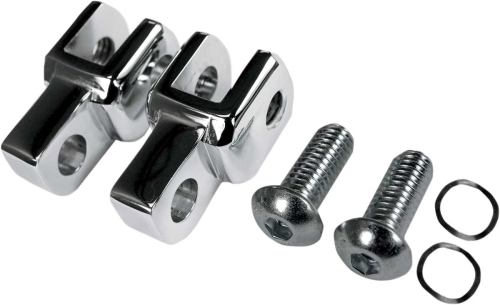 LA Choppers - LA Choppers Footpeg Relocation Clevis - Chrome - LA-7202-00
