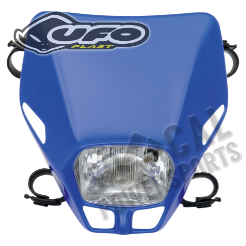 UFO Plastics - UFO Plastics Single Firefly Headlight - Reflex Blue - PF01705-089