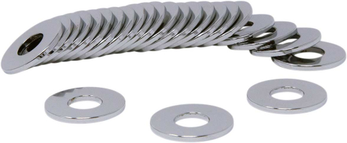 Drag Specialties - Drag Specialties USS Chrome Washers - 1/4in. - MPB594