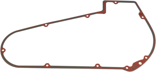 James Gasket - James Gasket 9-Hole Primary Cover Gasket - Rigid Mount - .062in. Paper with Silicone Bead - 60538-81-C