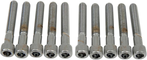Drag Specialties - Drag Specialties Coarse-Thread Socket-Head Bolts - 5/16in.-18 x 2in. - MPB221