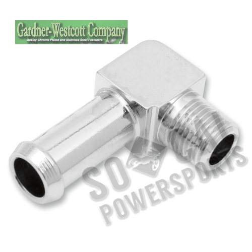 Gardner-Westcott - Gardner-Westcott 90 Deg. Male Hose Connector - 3/8in. Hose to 1/8in. NPT - 7-91TD-6X2