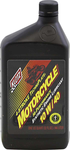 Klotz Oil - Klotz Oil Techniplate Synthetic 4T Oil - 10W40 - 1qt. - KL-840