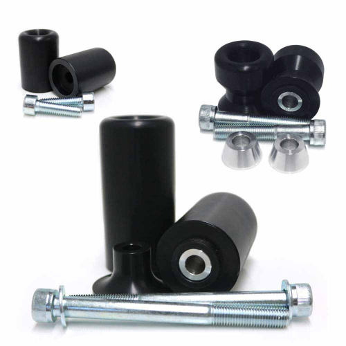 Shogun Motorsports - Shogun Motorsports Full Slider Kit - Black - 755-4409