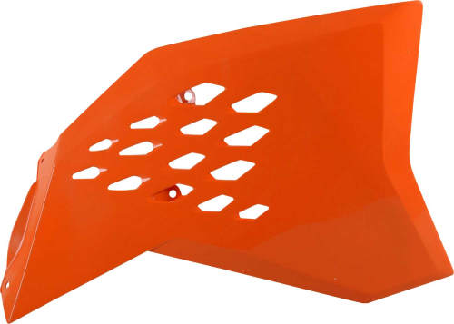 Polisport - Polisport Radiator Shroud - Orange - 8428200002