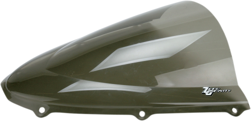 Zero Gravity - Zero Gravity Double Bubble Windscreen - Light Smoke - 16-246A-02