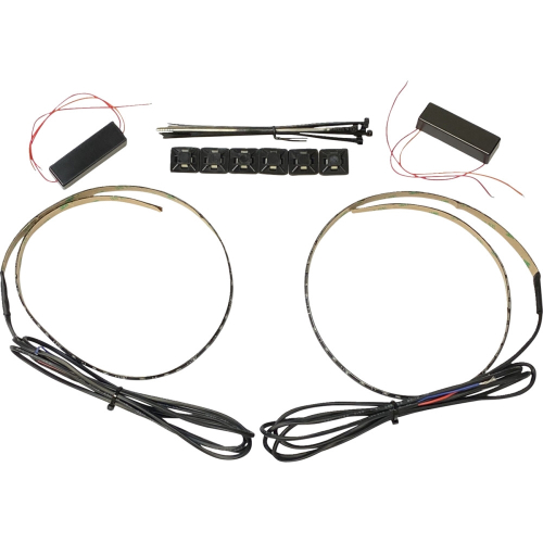 Custom Dynamics - Custom Dynamics Dual Intensity Side Firing Auxiliary LED Strip - LED-SIDE-25