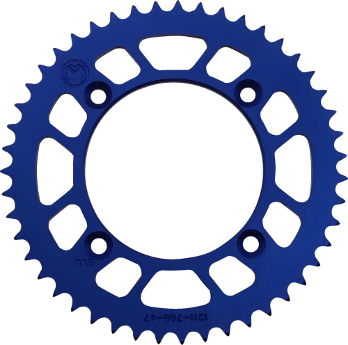 Moose Racing - Moose Racing Aluminum Rear Sprocket - 47T - 1211-798-47-12