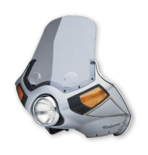 Slipstreamer - Slipstreamer Vetter Windshield - Standard Clear - 21 1/2in. - S-170