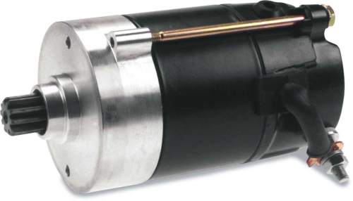 Drag Specialties - Drag Specialties High-Performance Starter Motor (Hitachi) - 1.4kW - Black - 80-1005