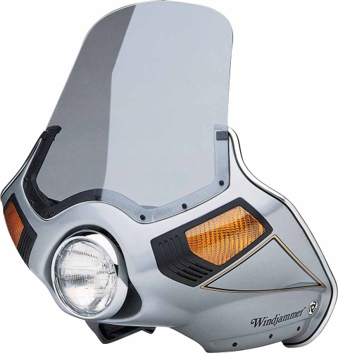 Slipstreamer - Slipstreamer Vetter Windshield - Clear with Hardware H21-1/2in. - 170