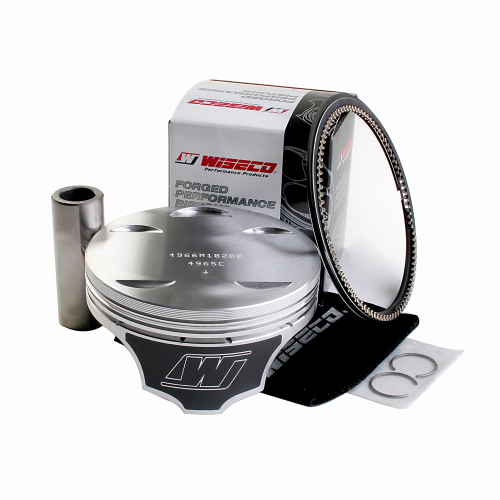 Wiseco - Wiseco Piston Kit - 0.50mm Oversize to 100.92mm, 9.9:1 Compression - 4966M10050