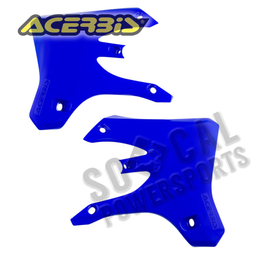 Acerbis - Acerbis Radiator Shrouds - YZ Blue - 2043910211