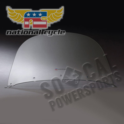 National Cycle - National Cycle Fairing Windshield - 11.75in. - Clear - 20010