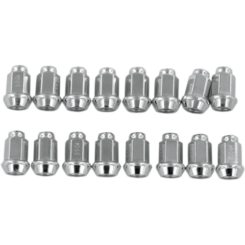 ITP - ITP Lug Nuts - 3/8in.-24, 60 deg. Tapered, 14mm Head - ALUG13BX