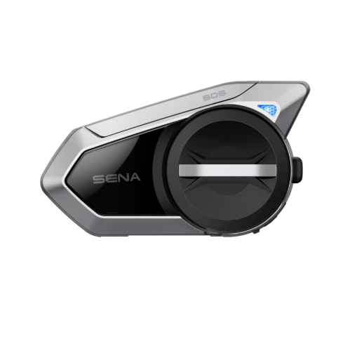 SENA - SENA 50S Series Bluetooth Communication with Mesh Intercom - HD Single - 50S-10