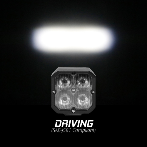 XK Glow - XK Glow Driving Pattern RGB POD LIGHTS without Controller - XK065001-D