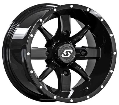 Sedona - Sedona Hollow Point Wheel - 14x10 - 5+5 Offset  4/137 12mm Tapered Lug - A88B-41037-55S
