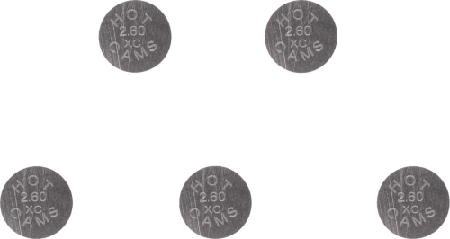 Hot Cams - Hot Cams 10.00mm Valve Shim - 2.60mm - 5PK1000260