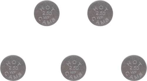 Hot Cams - Hot Cams 10.00mm Valve Shim - 2.50mm - 5PK1000250
