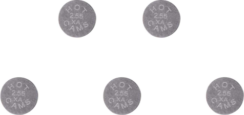 Hot Cams - Hot Cams 10.00mm Valve Shim - 2.55mm - 5PK1000255