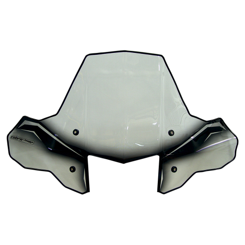 Powermadd - Powermadd Cobra Pro Tek Windshield - Headlight Cut Out with Rapid Release Mount - 24572