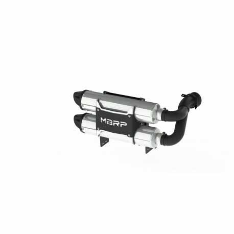 MBRP - MBRP Power Tech 4 Dual Exhaust System - Stainless Steel - AT-9208PT