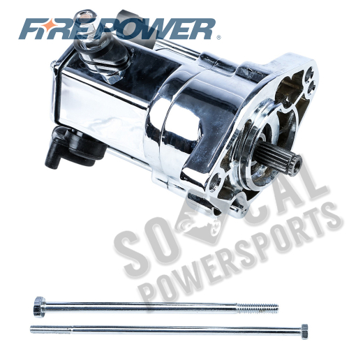 WPS - WPS Replacement Starter Motor - Chrome - SHD0006C