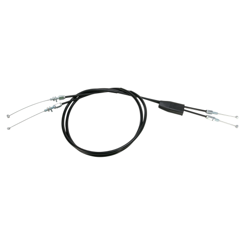 Motion Pro - Motion Pro Black Vinyl Push/Pull Throttle Cable Set - 02-0584