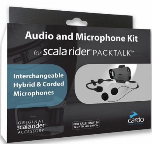 Cardo - Cardo Packtalk Audio/Mic Kit - SRAK0033