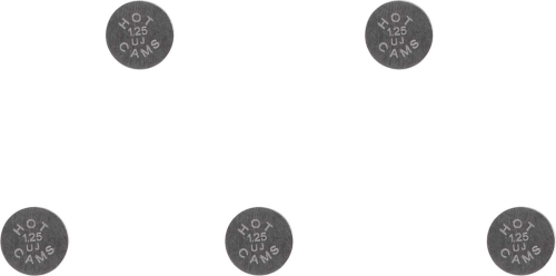 Hot Cams - Hot Cams 7.48mm Valve Shim - 1.25mm - 5PK748125