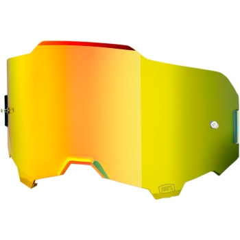 100% - 100% Replacement Lens for Armega Goggles - Mirror Gold - 51040-009-02