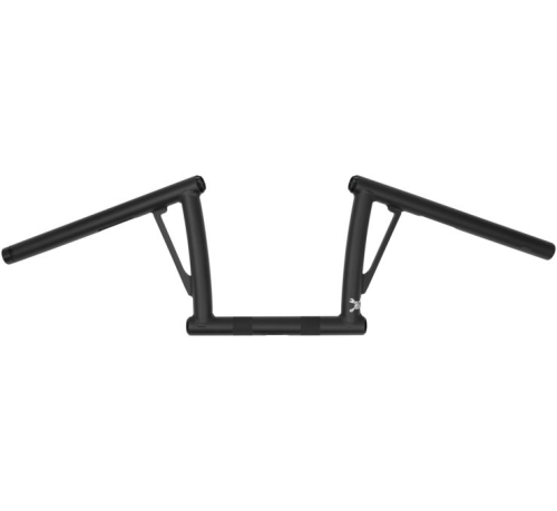Burly Brand - Burly Brand 3-1/2in. Viejocito Handlebar - 8in. - Matte Black - B12-7010TB