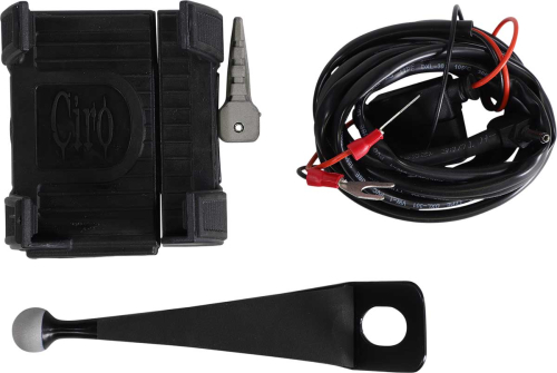 Ciro - Ciro Smartphone Holder w/ Charger with Fairing Mount - Black - 50217