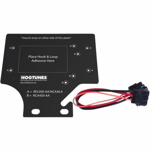 Hogtunes - Hogtunes Adapter Mount for 200 Watt Amplifier Kit - RG4CH-AA
