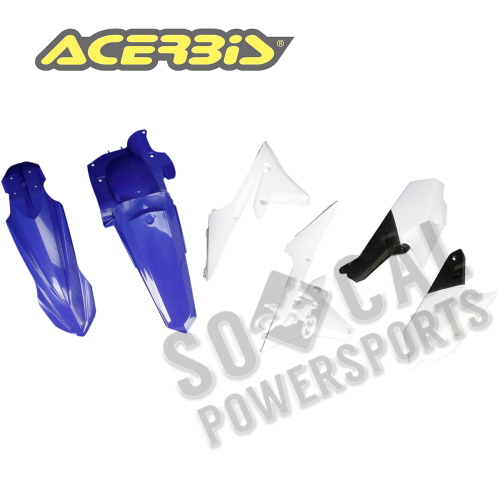Acerbis - Acerbis Plastic Kit - Original 14 Blue - 2374184585
