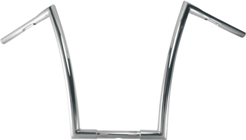 Todds Cycle - Todds Cycle 1-1/4in. Strip Handlebar - 17in. - Chrome - 0601-2707