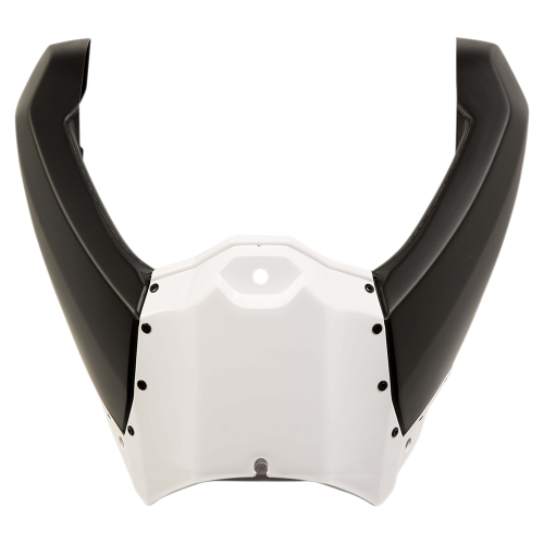 Acerbis - Acerbis Radiator Shrouds - Upper - White/Black - 2374141035