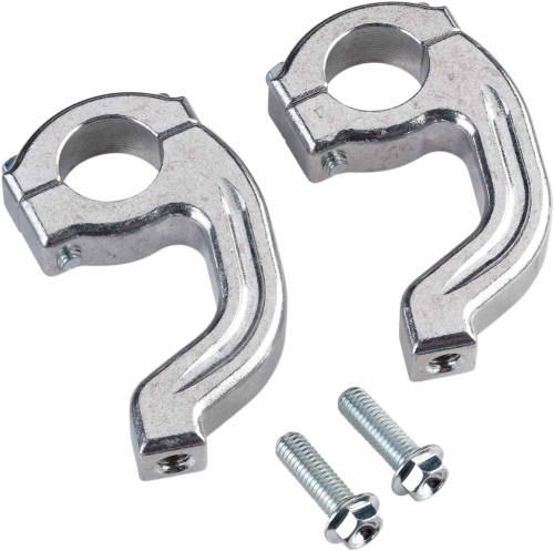 Moose Racing - Moose Racing Inner Mount Clamp for Contour Handguard - Silver - 50-214S