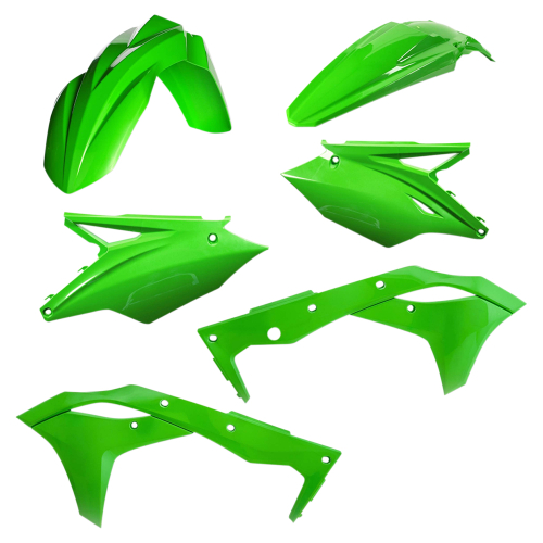 Acerbis - Acerbis Plastic Kit - Green - 2685810006