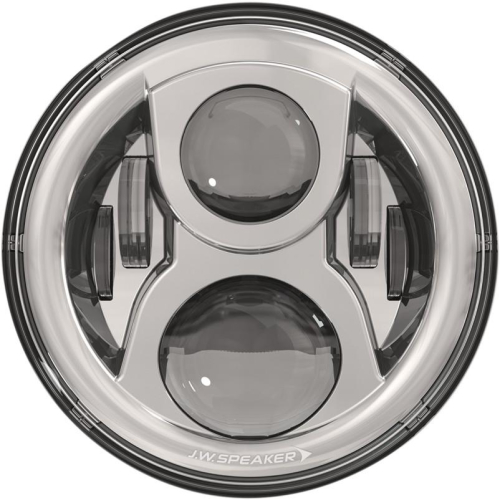 J.W. Speaker - J.W. Speaker 8700 EVO 2 Dual Burn Headlight without Mounting Ring - Chrome - 0554961