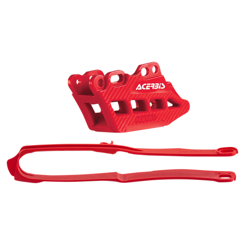 Acerbis - Acerbis Chain Guide and Slider Kit - Red - 2666240004
