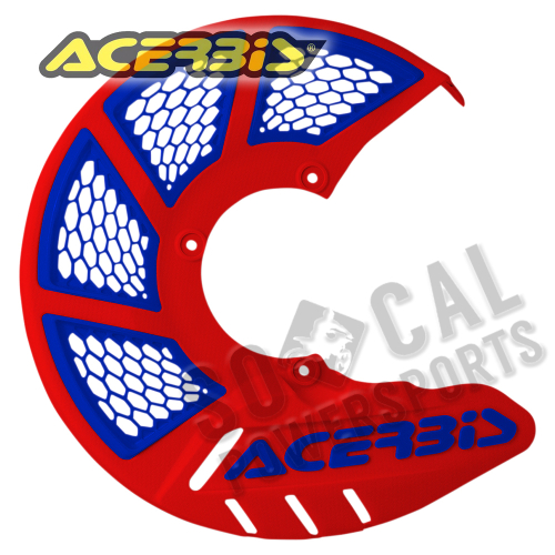 Acerbis - Acerbis X-Brake 2.0 Vented Front Disc Cover - Patriot - 2449491228