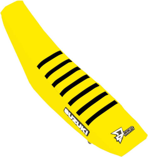 DCOR - DCOR Factory Reinforced Seat Cover - Yellow/Black Ribs - 30-40-457