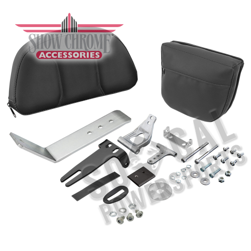 Show Chrome - Show Chrome Detachable Smart Mount Backrest - 41-308