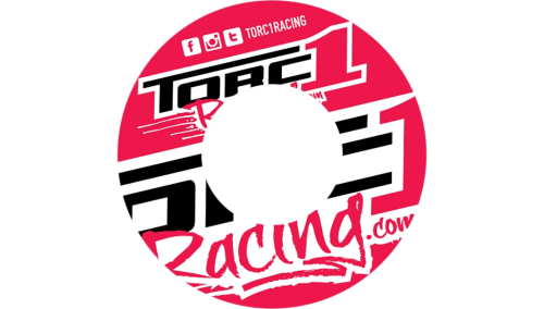 TORC1 Racing - TORC1 Racing Grip Donuts - Orange/White - 8112-0501